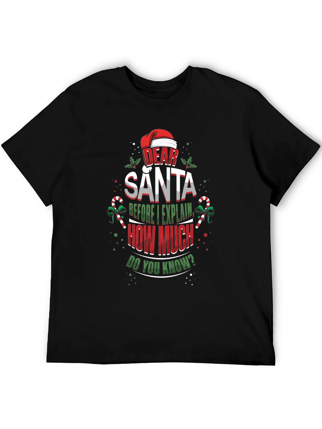 Dear Santa Christmas T-Shirt