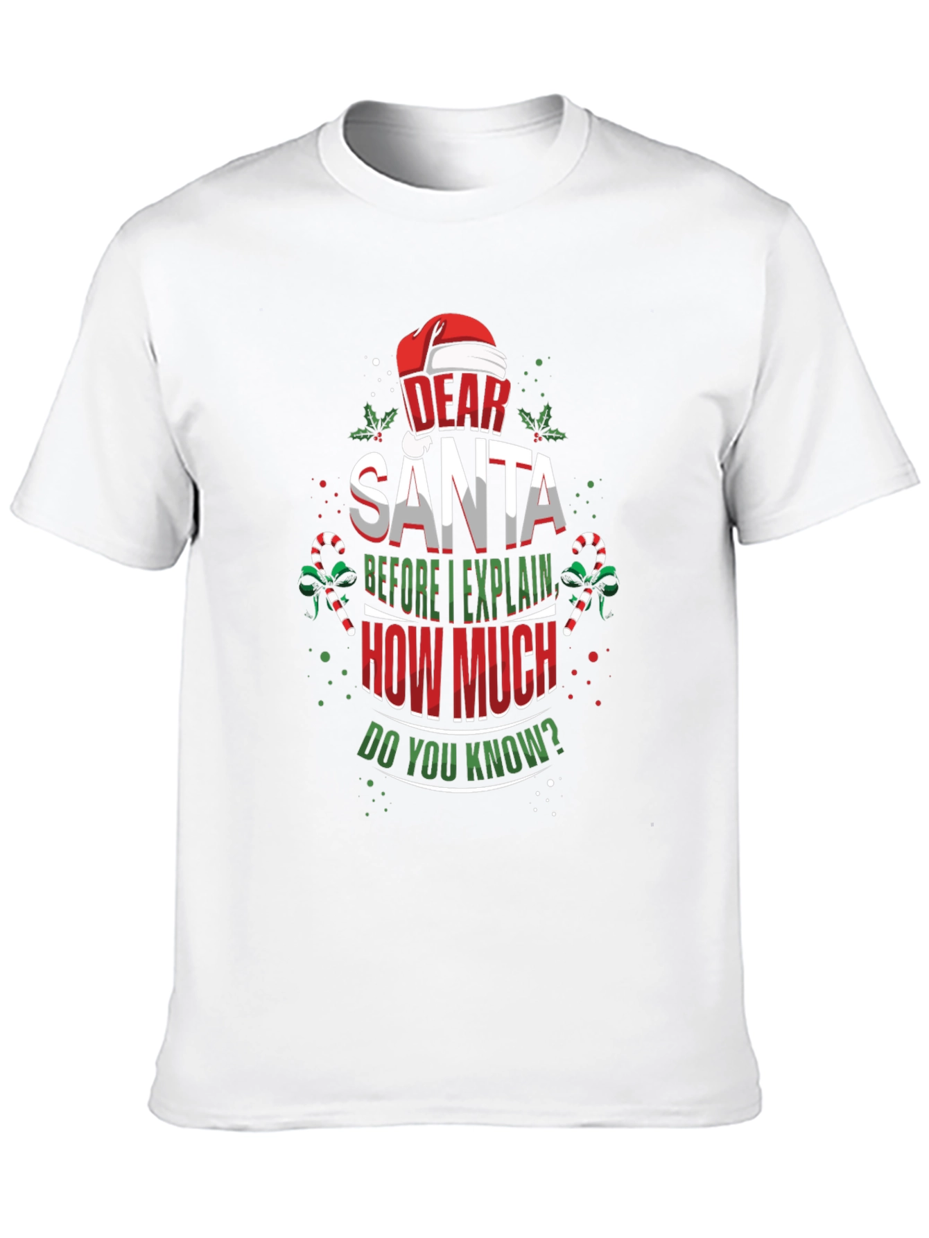 Dear Santa Christmas T-Shirt