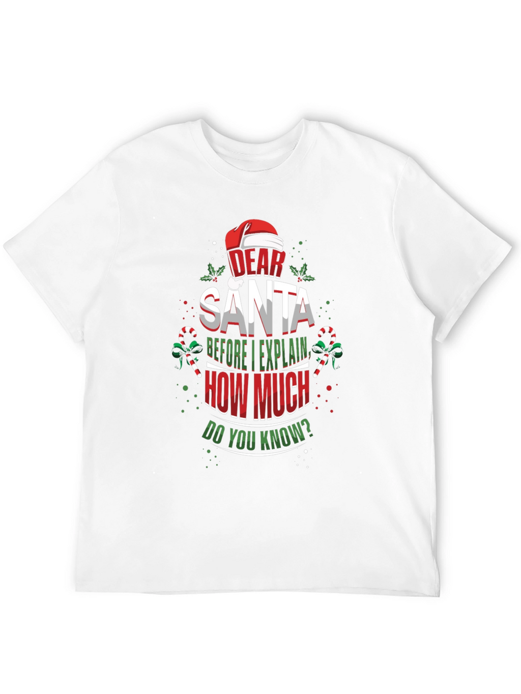 Dear Santa Christmas T-Shirt