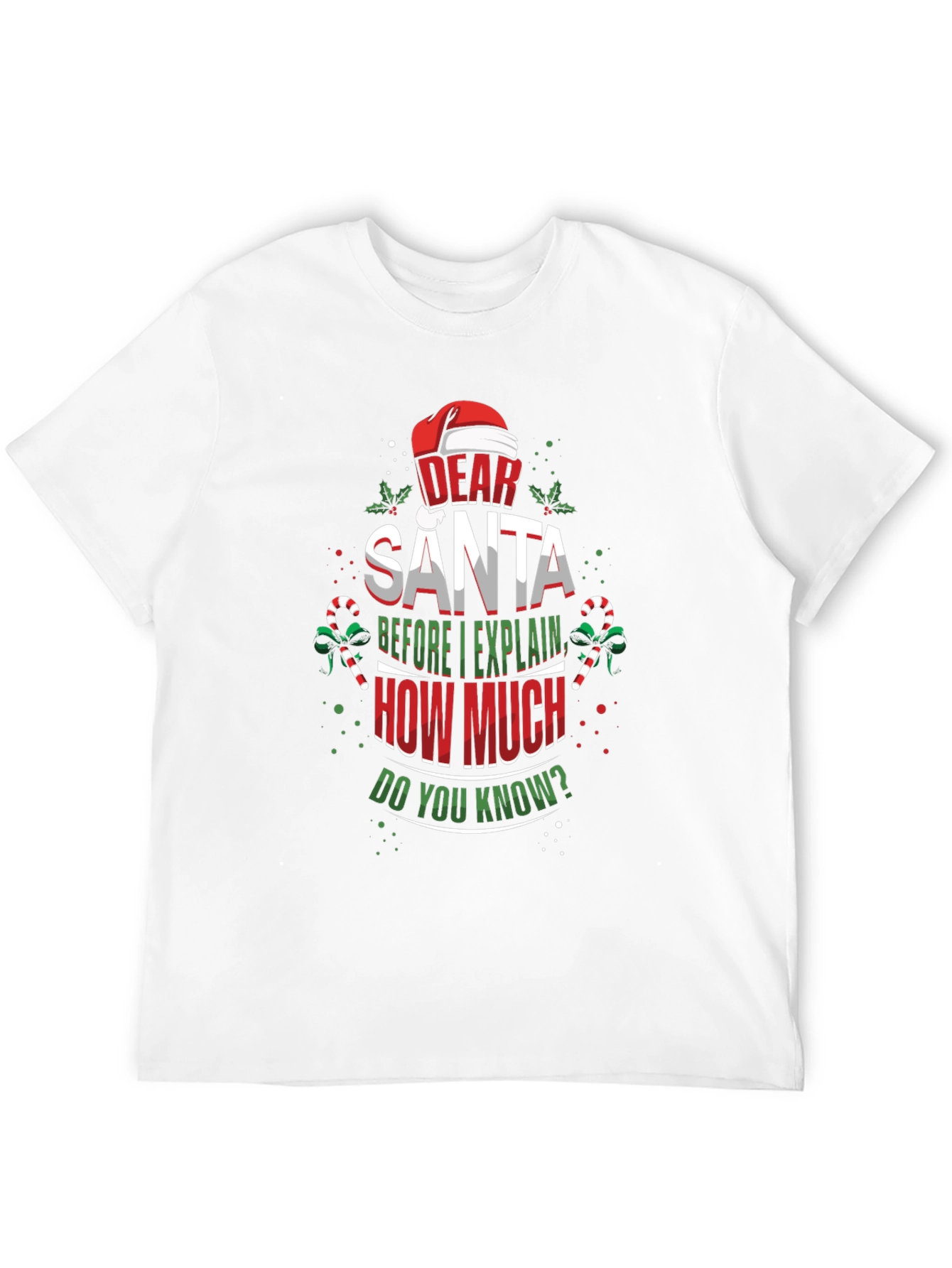 Dear Santa Christmas T-Shirt