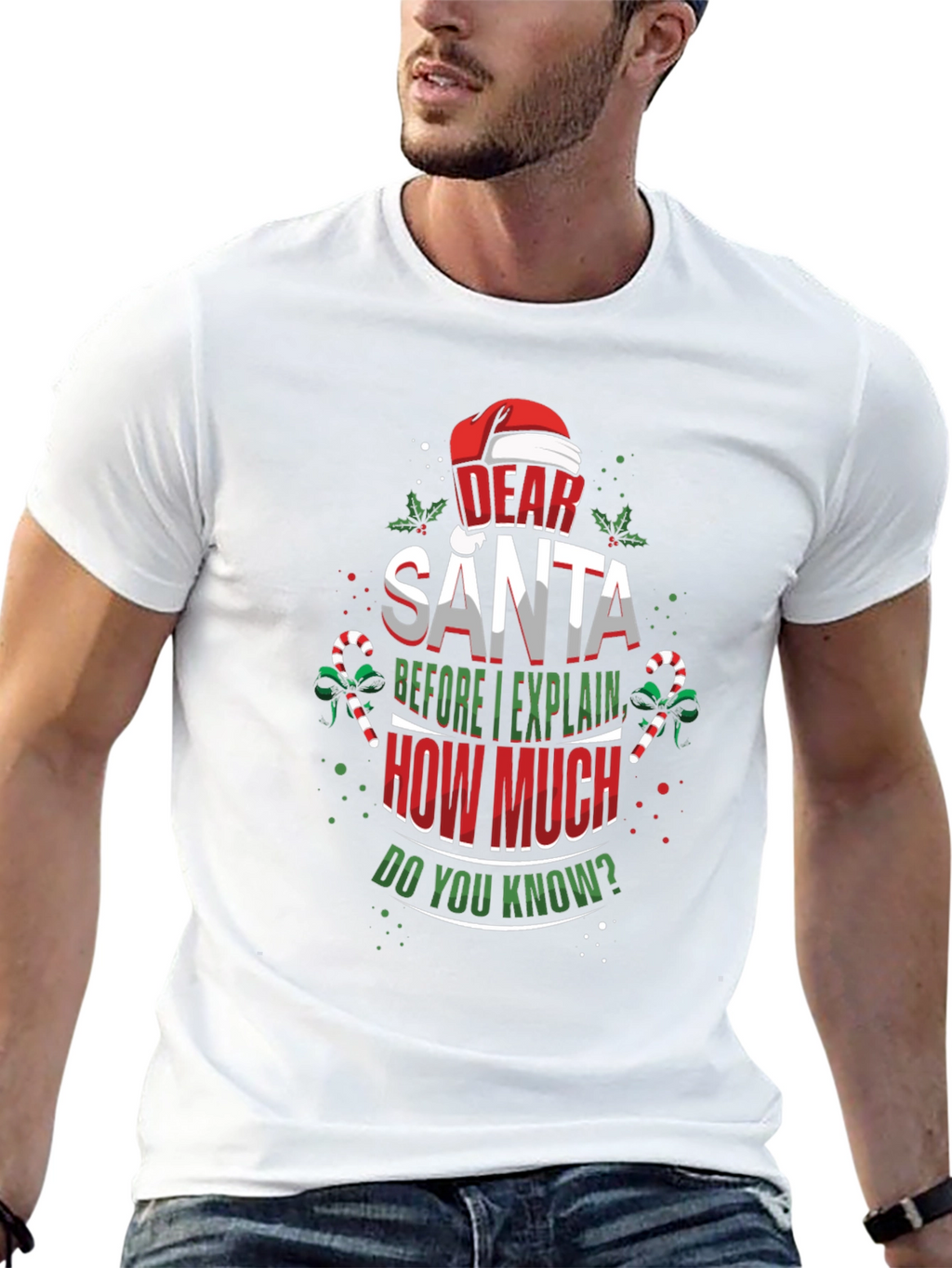 Dear Santa Christmas T-Shirt