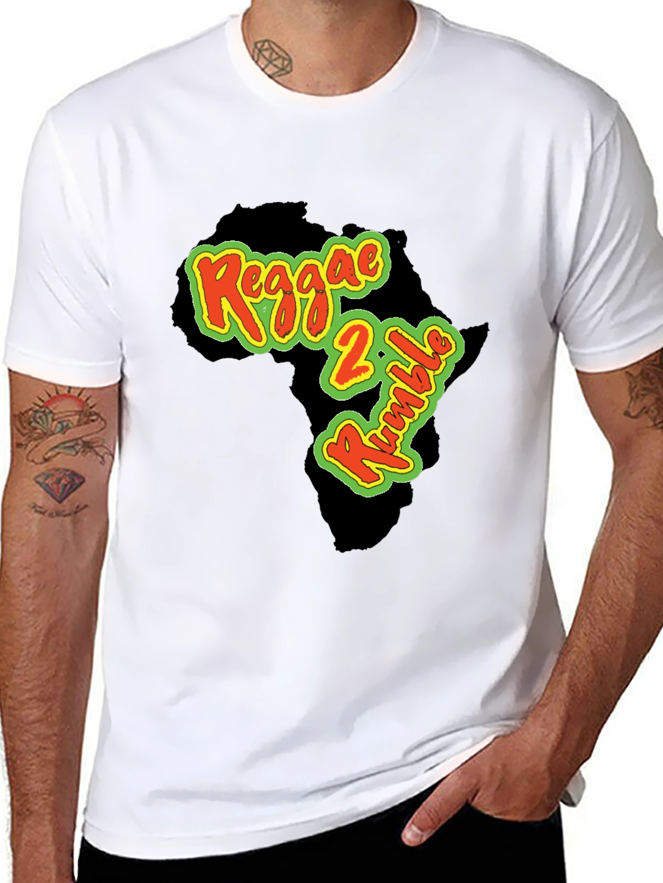 Reggae 2 Rumble Africa Graphic T-Shirt