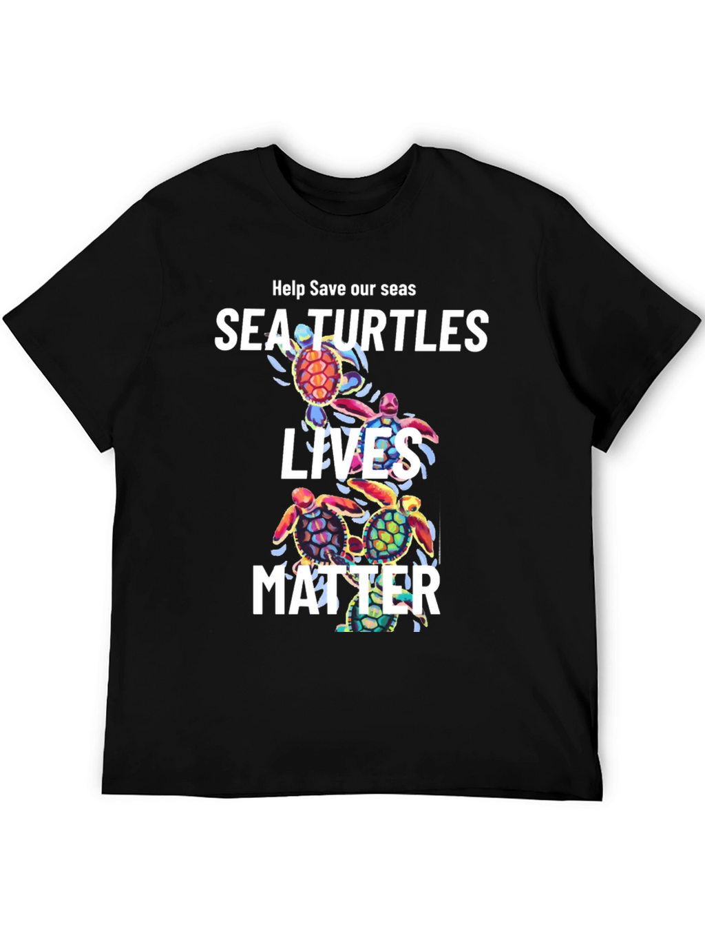 Save the Sea Turtles Graphic Tee