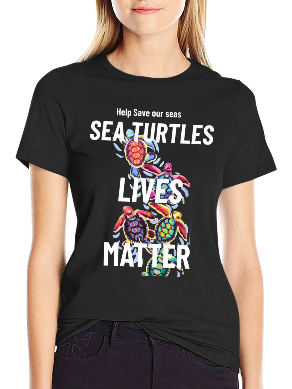 Save the Sea Turtles Graphic Tee