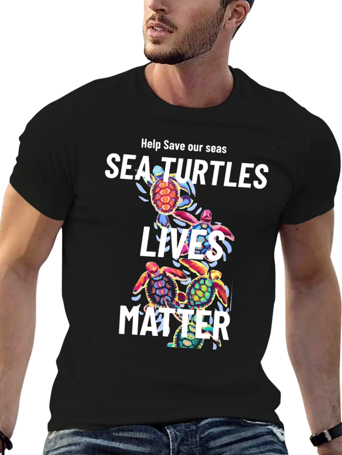 Save the Sea Turtles Graphic Tee