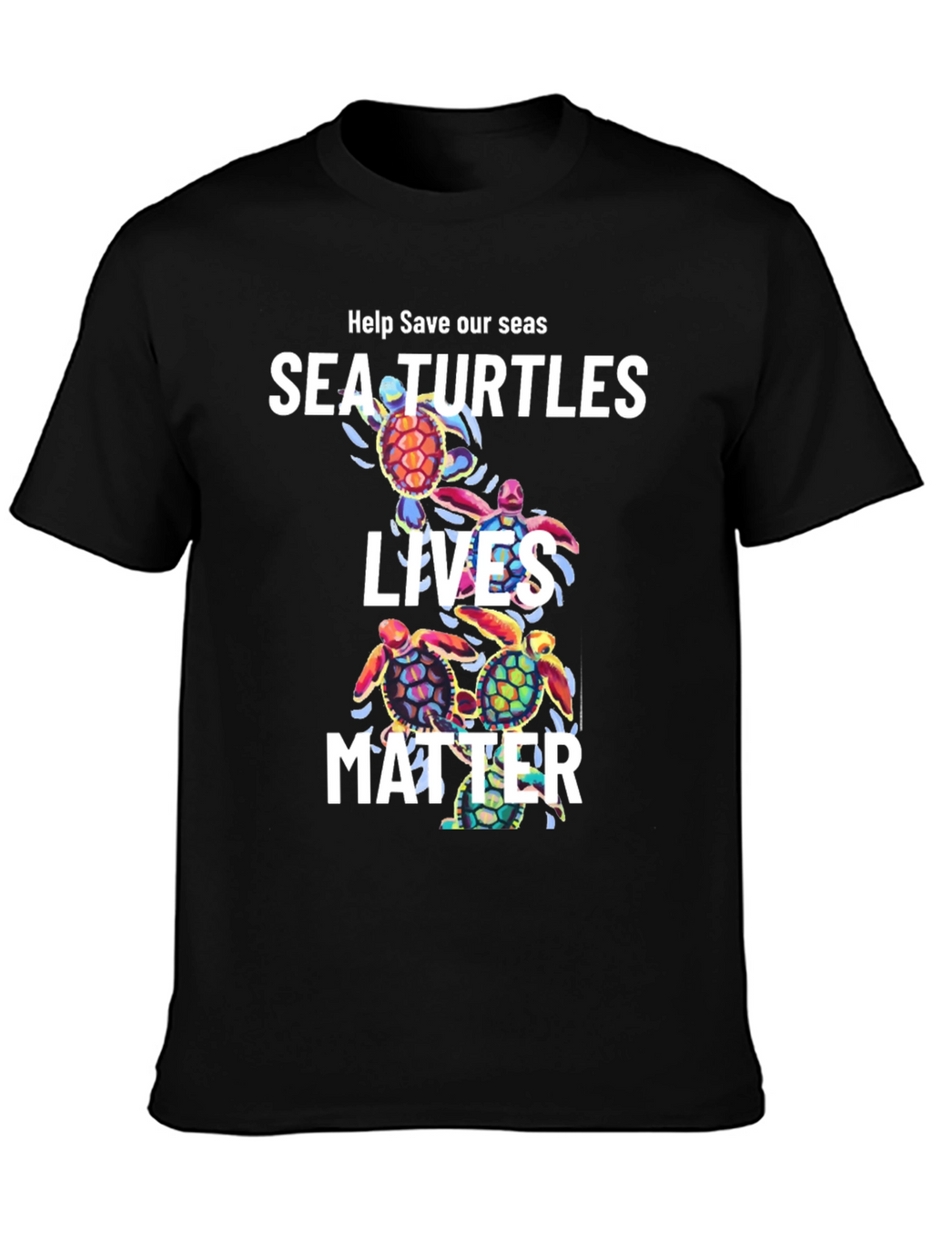 Save the Sea Turtles Graphic Tee