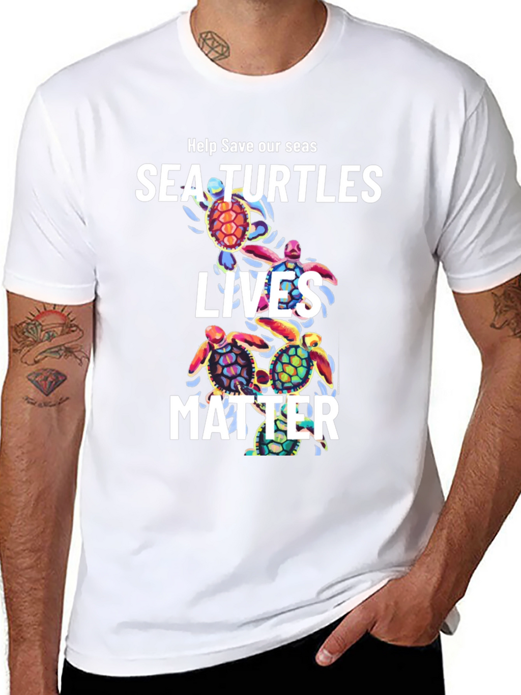 Save the Sea Turtles Graphic Tee