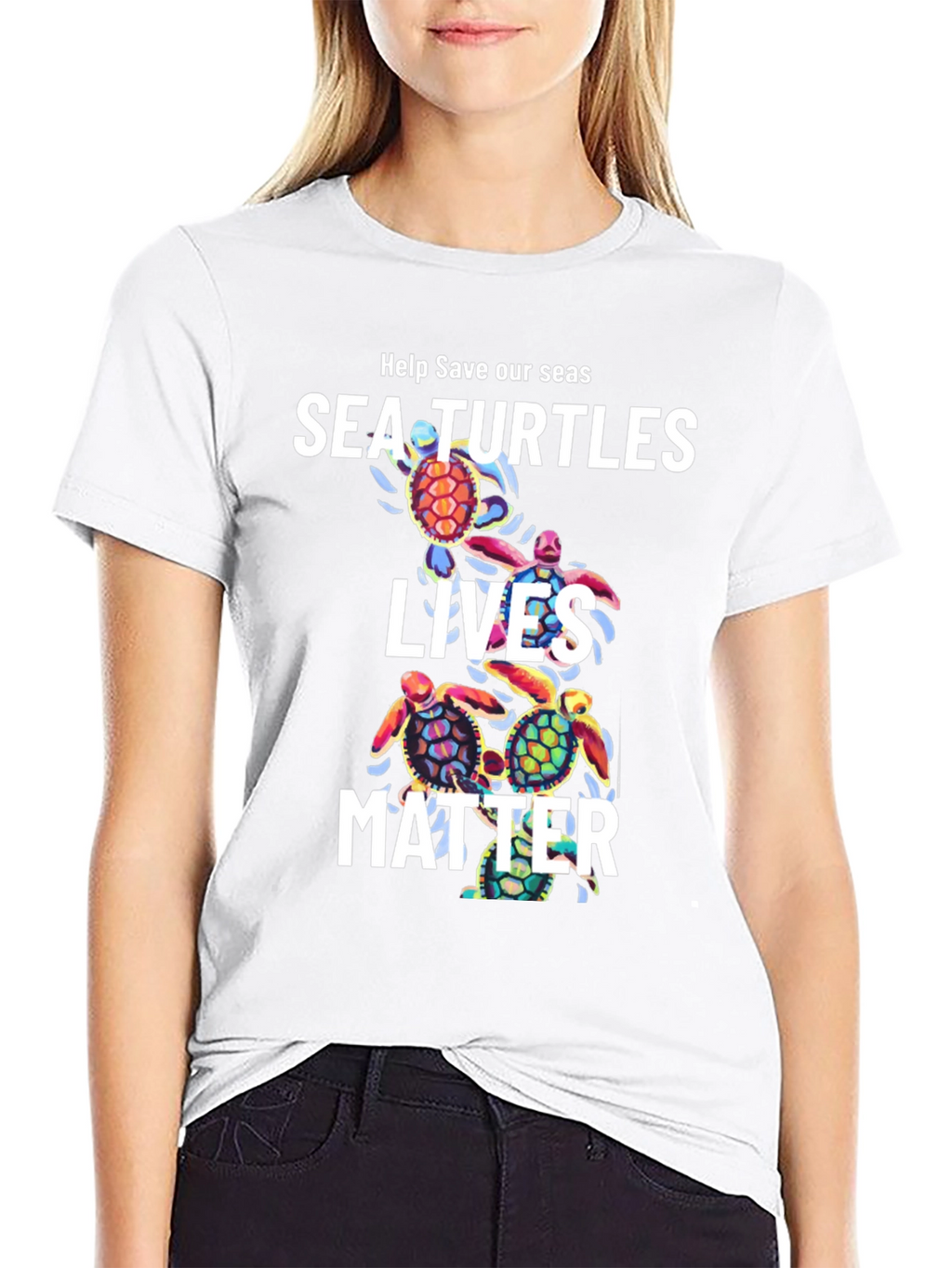 Save the Sea Turtles Graphic Tee