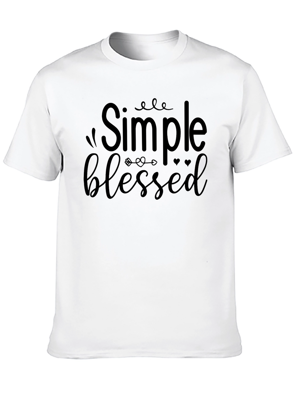 Simple Blessed Graphic Tee