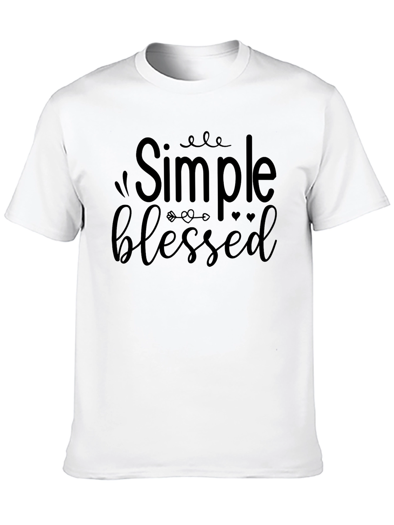 Simple Blessed Graphic Tee