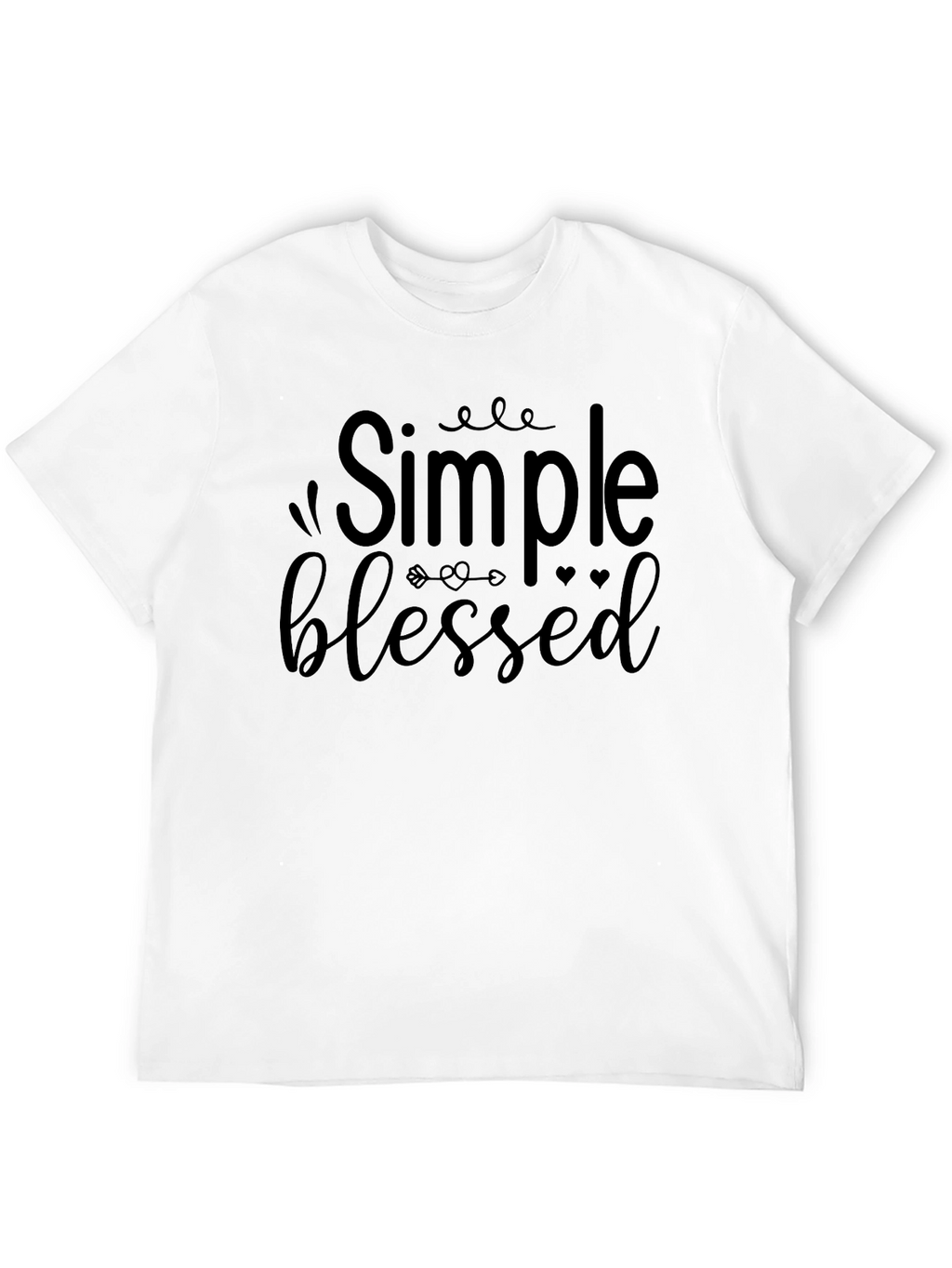 Simple Blessed Graphic Tee