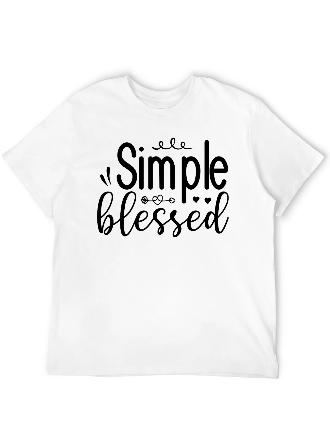 Simple Blessed Graphic Tee