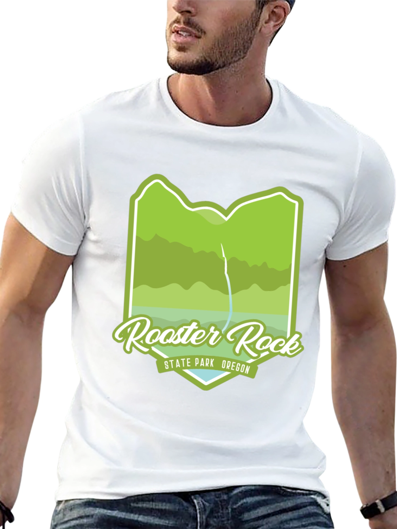 Rooster Rock State Park Oregon T-Shirt