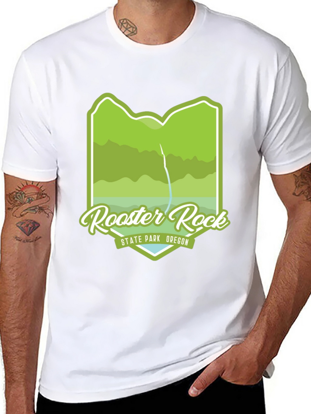 Rooster Rock State Park Oregon T-Shirt