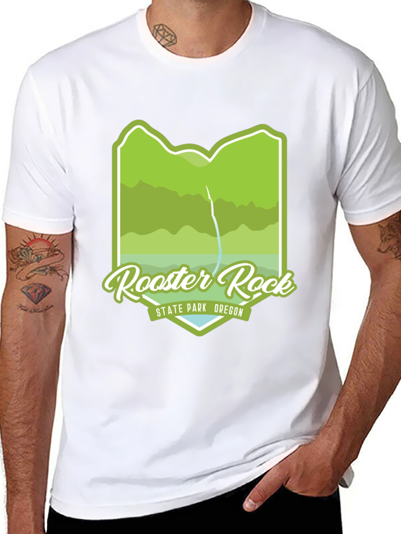 Rooster Rock State Park Oregon T-Shirt