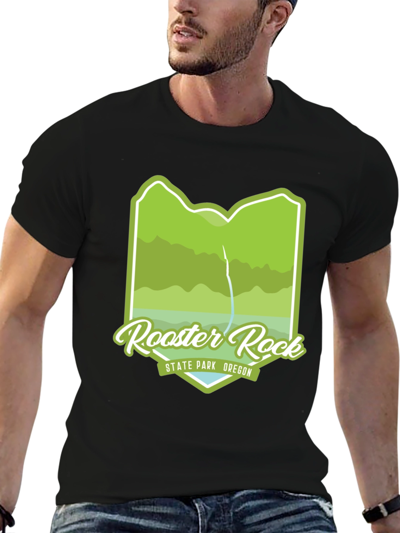 Rooster Rock State Park Oregon T-Shirt