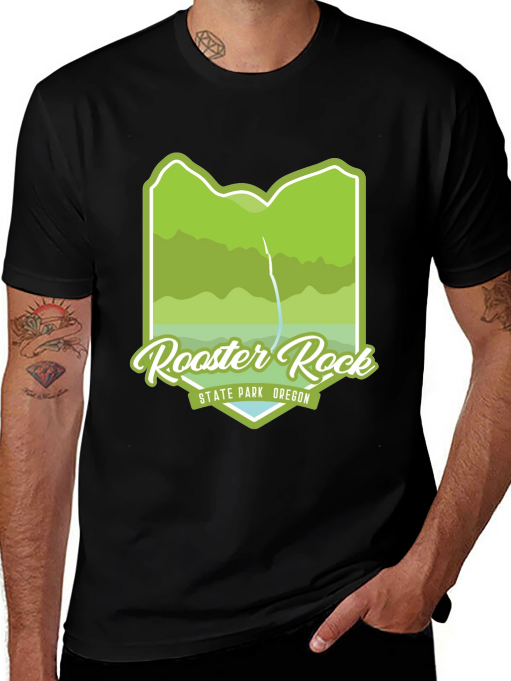 Rooster Rock State Park Oregon T-Shirt
