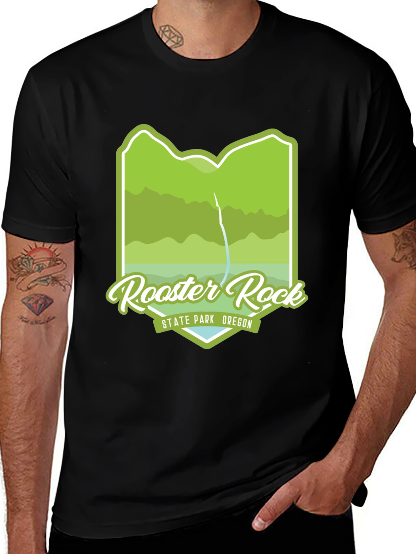 Rooster Rock State Park Oregon T-Shirt