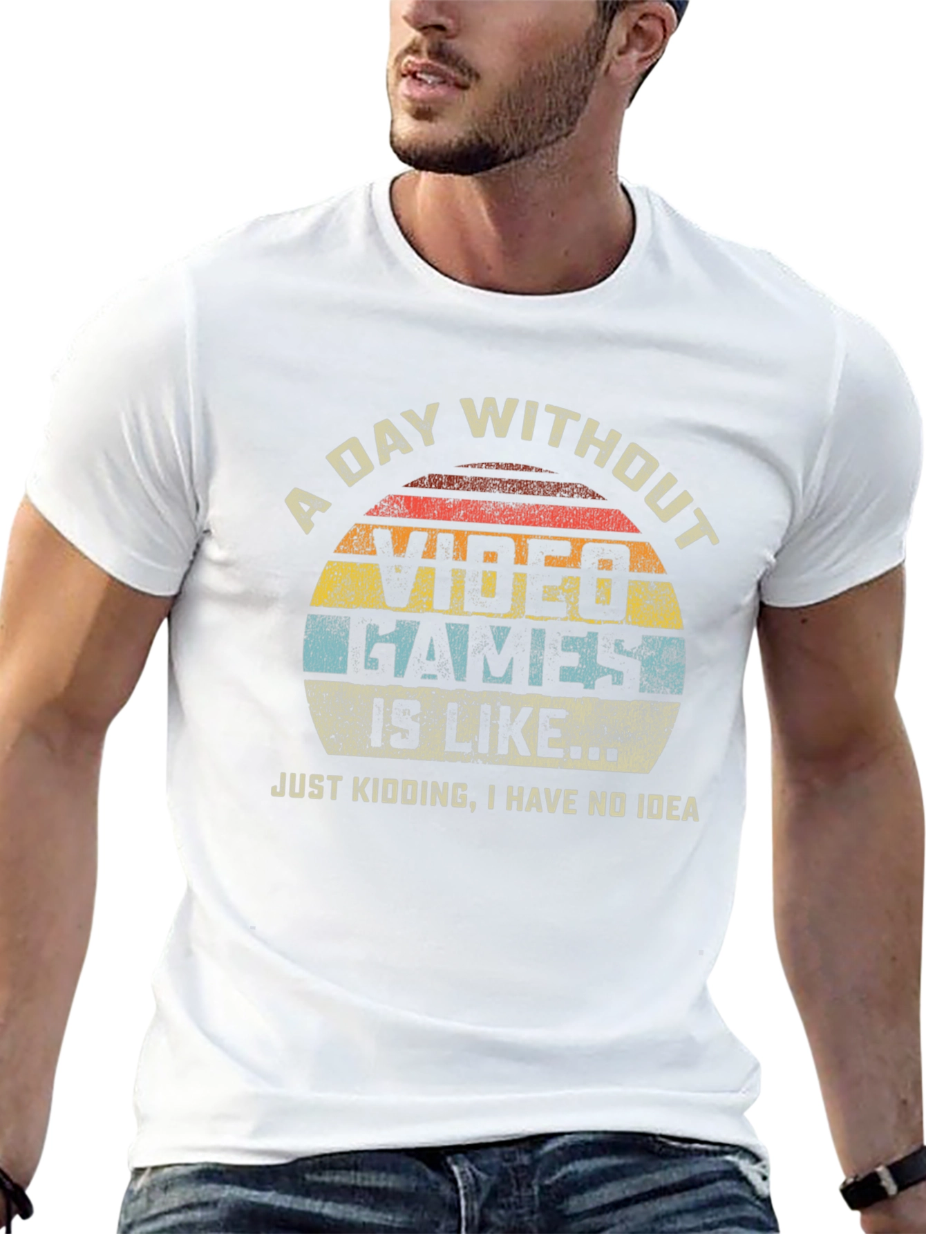 Funny Video Game T-Shirt - A Day Without Video Games