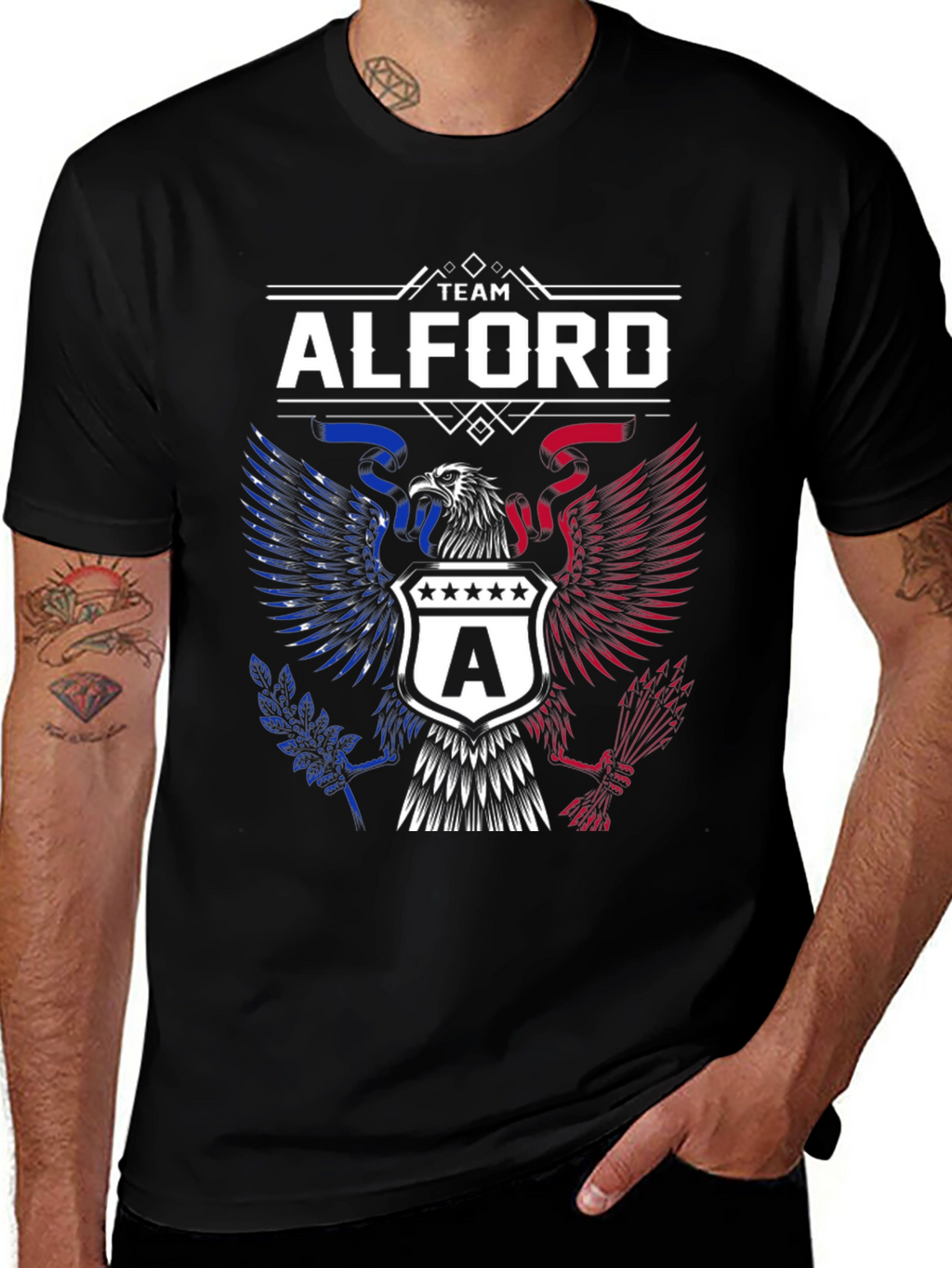 Team Alford Patriotic Eagle T-Shirt