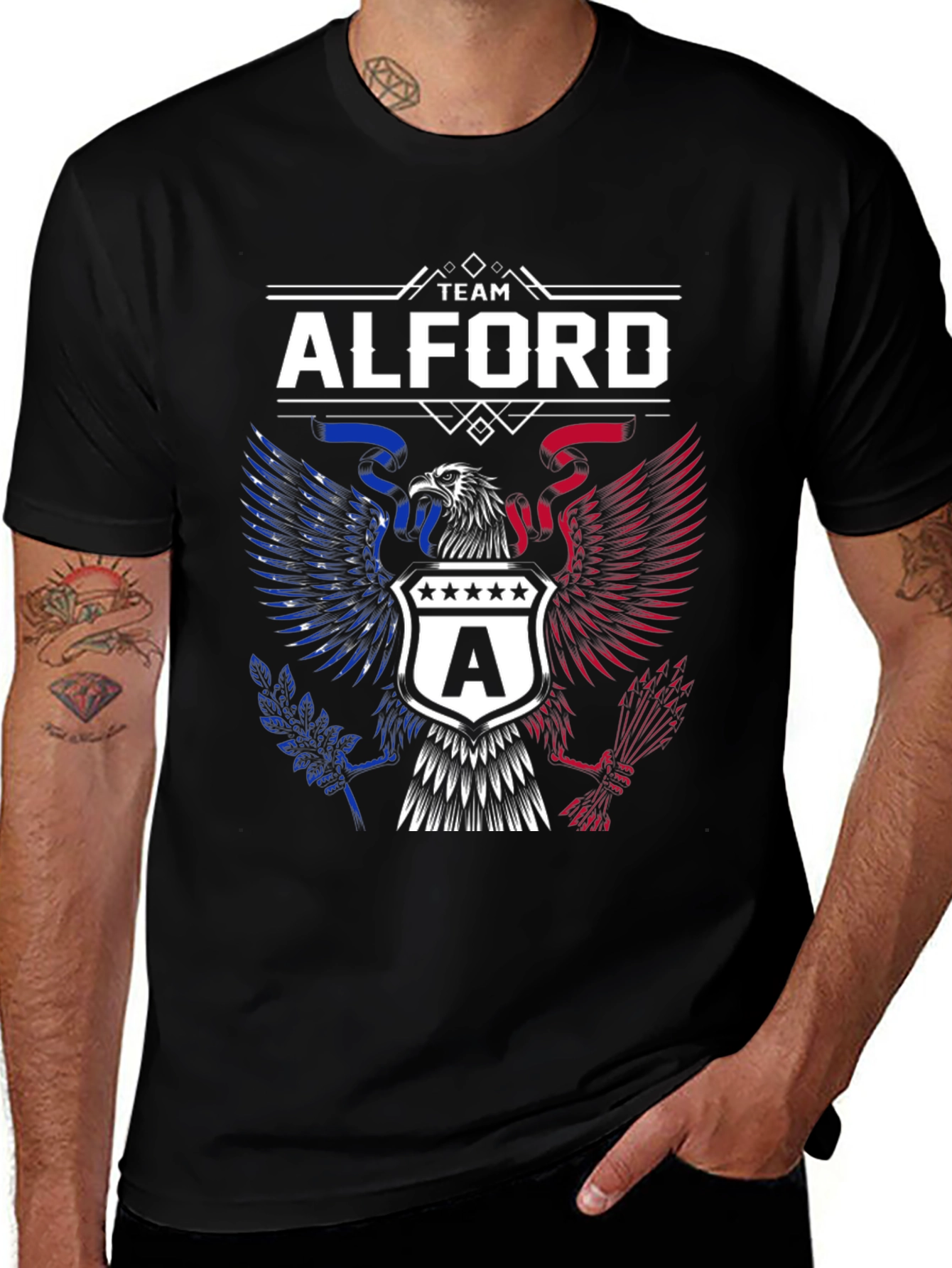 Team Alford Patriotic Eagle T-Shirt