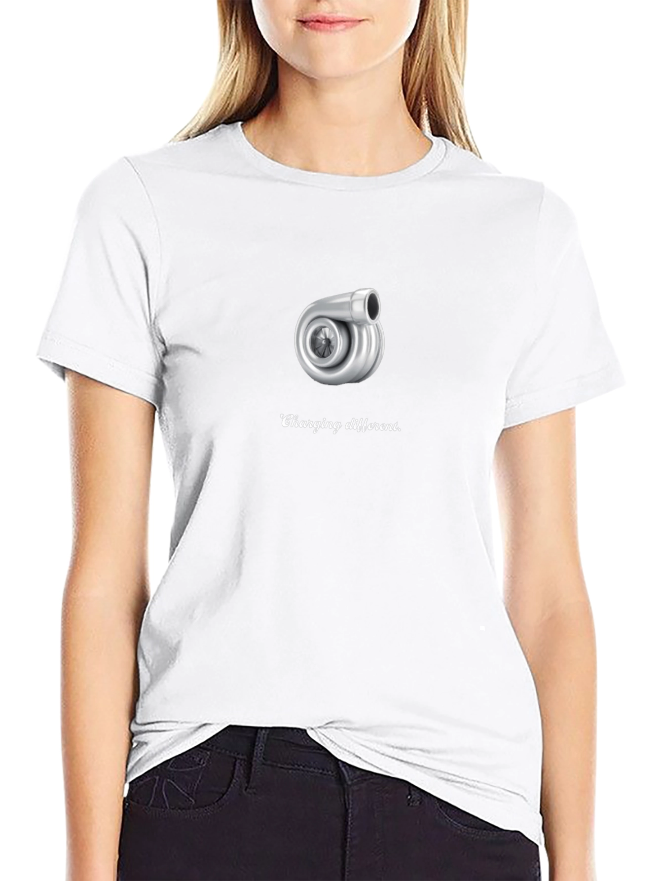 Charging Different T-Shirt - Turbo Graphic Tee