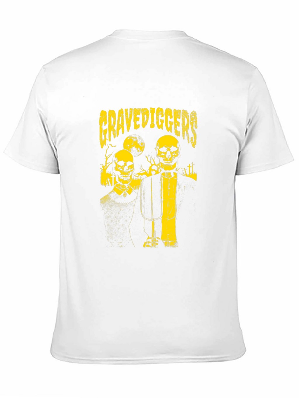 Gravediggers Graphic Print Black T-Shirt
