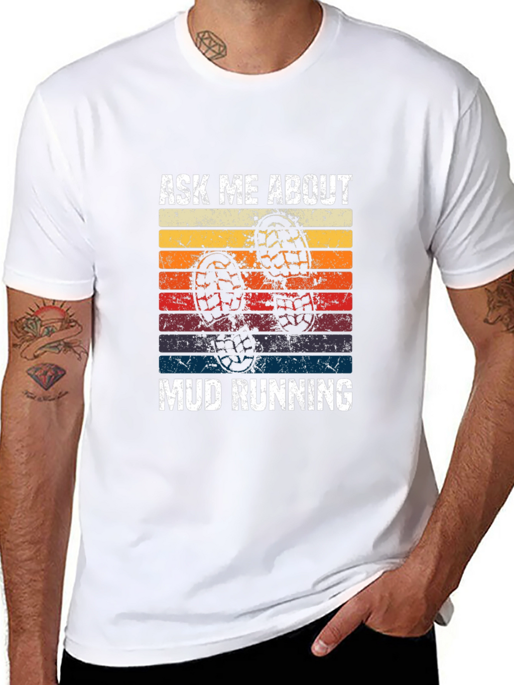 Ask Me About Mud Running T-Shirt