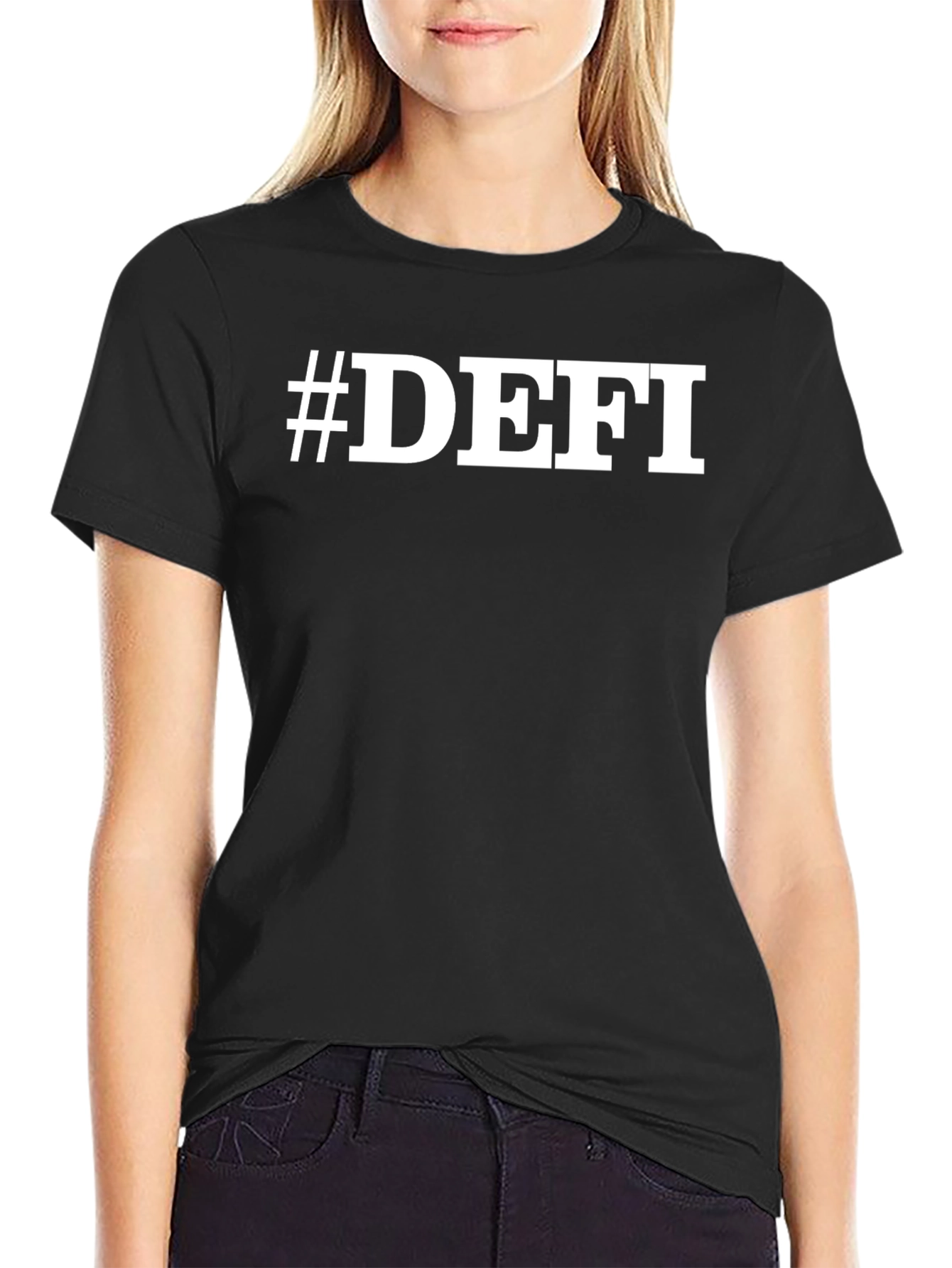#DEFI Black T-Shirt - Crypto Decentralized Finance Tee