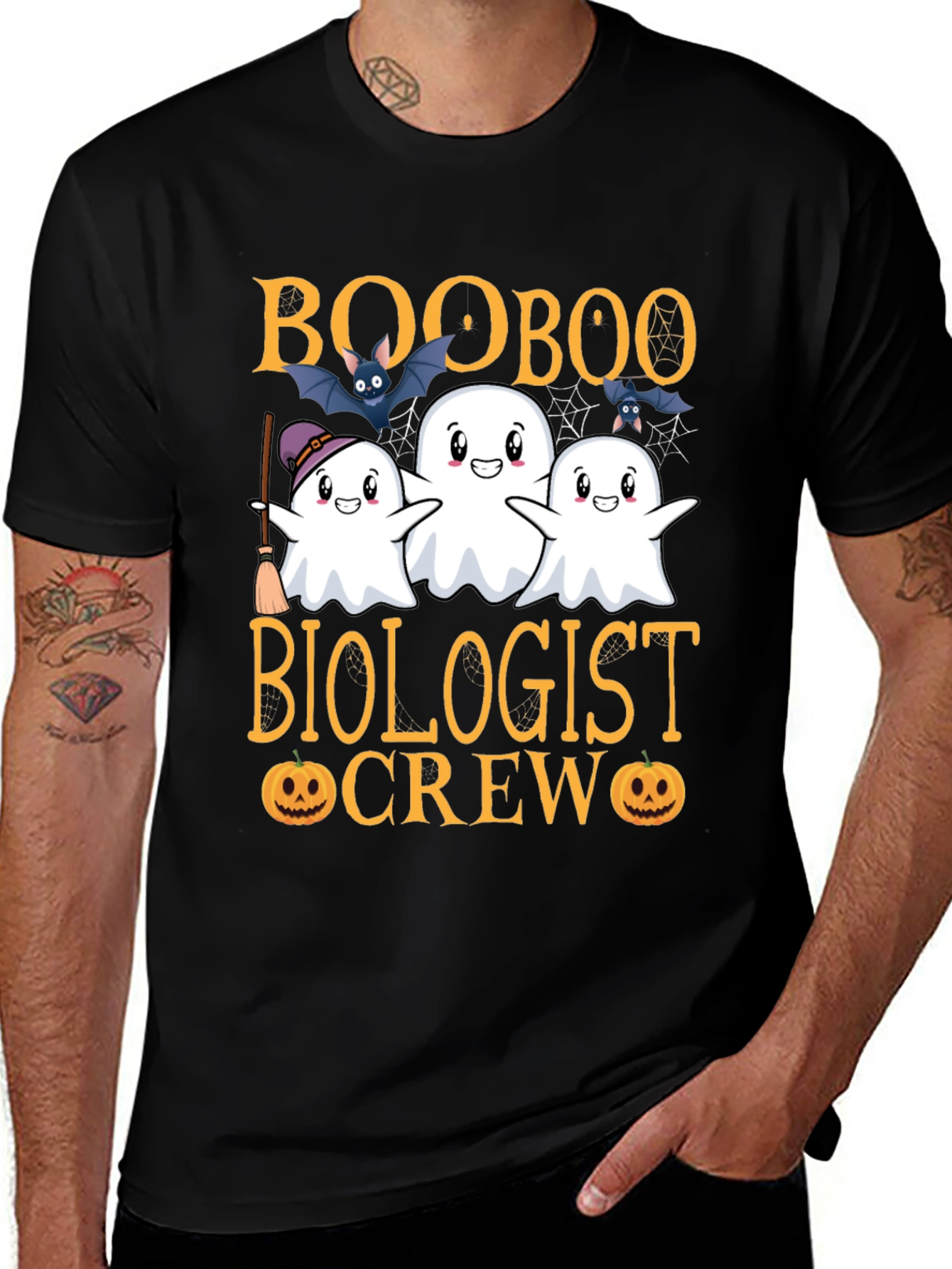 Booboo Biologist Crew Halloween T-Shirt