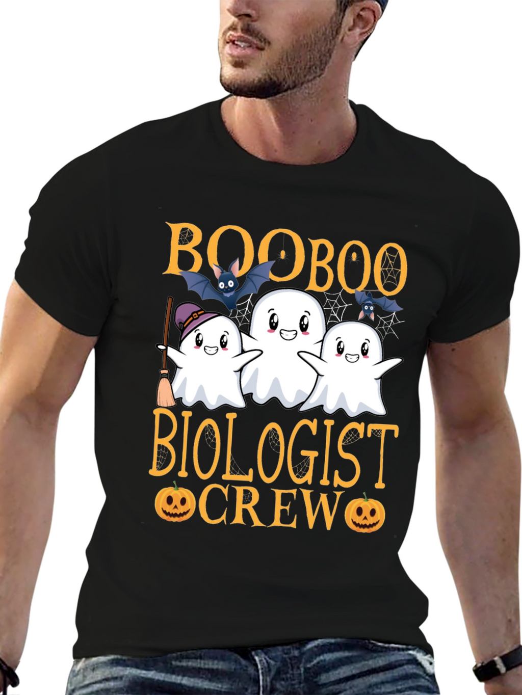 Booboo Biologist Crew Halloween T-Shirt