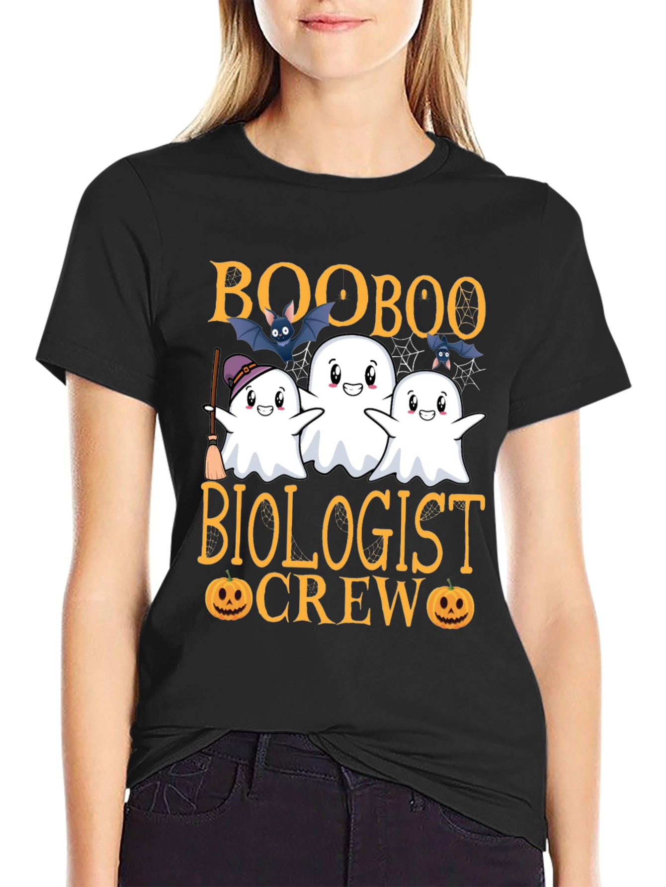 Booboo Biologist Crew Halloween T-Shirt
