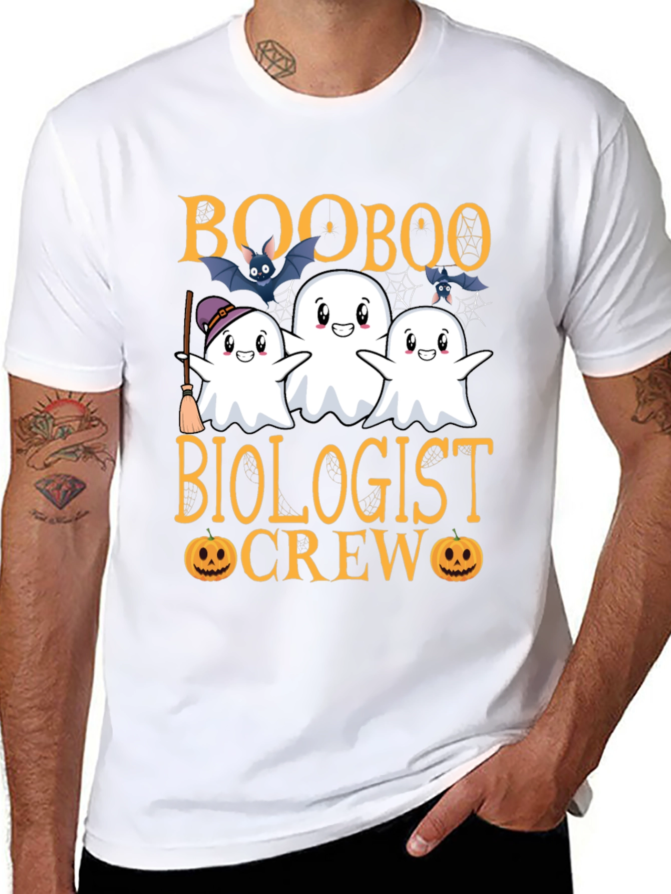Booboo Biologist Crew Halloween T-Shirt