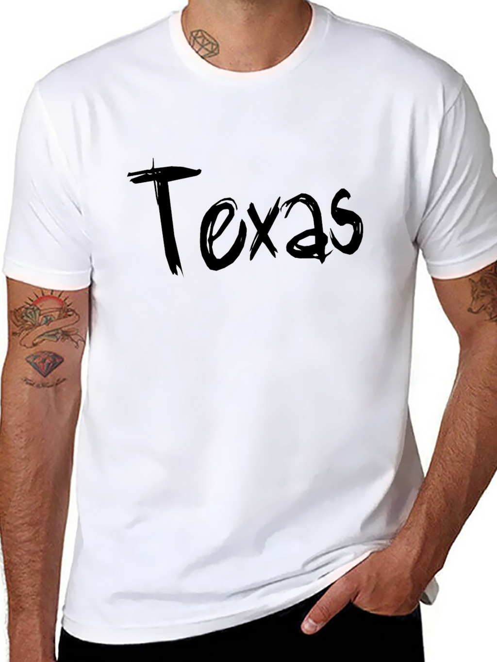 Texas Graphic Tee - Soft Cotton Blend