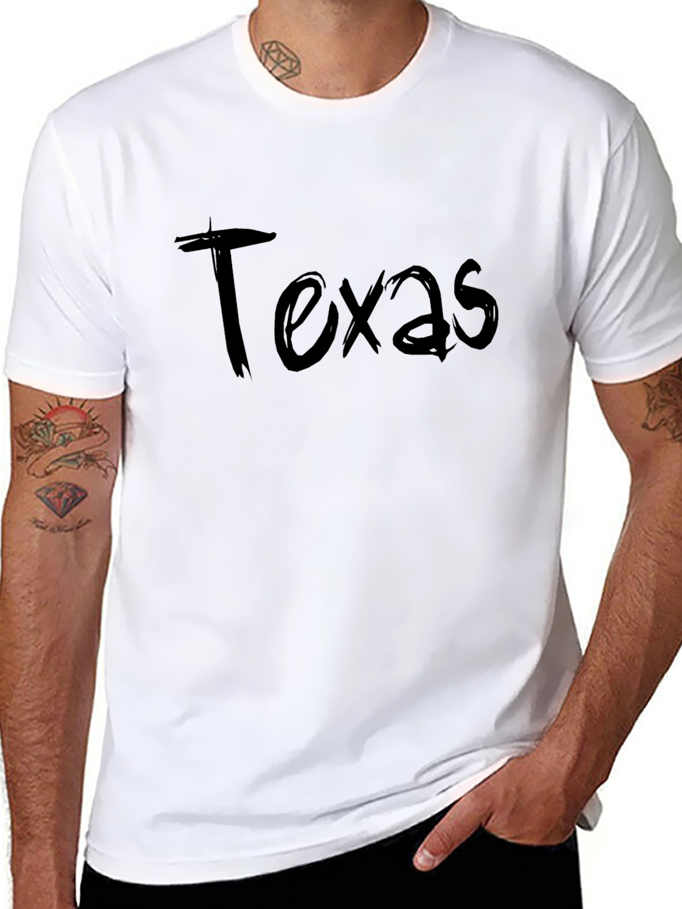 Texas Graphic Tee - Soft Cotton Blend
