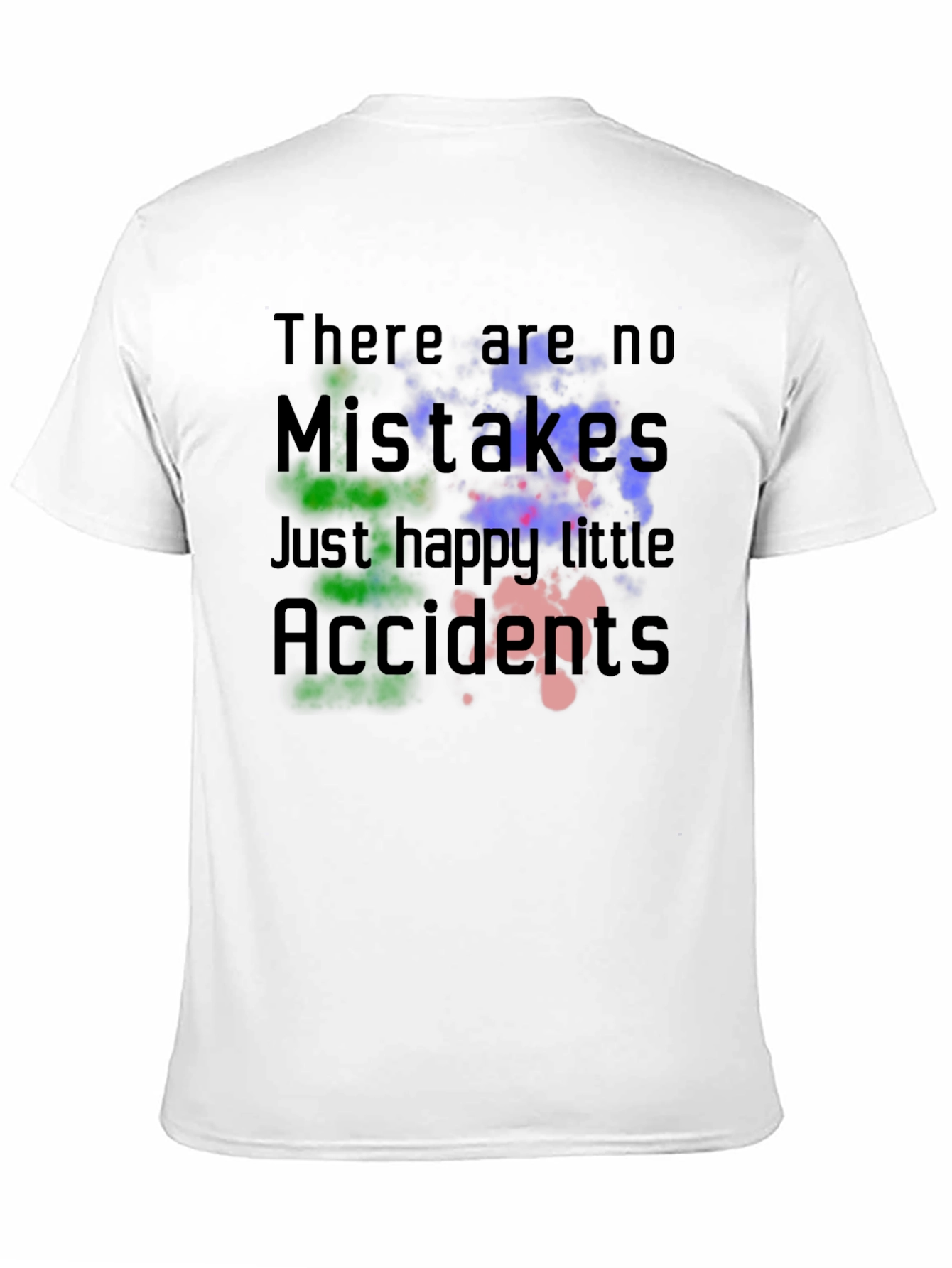 Mistakes Accidents Graphic T-Shirt - Black