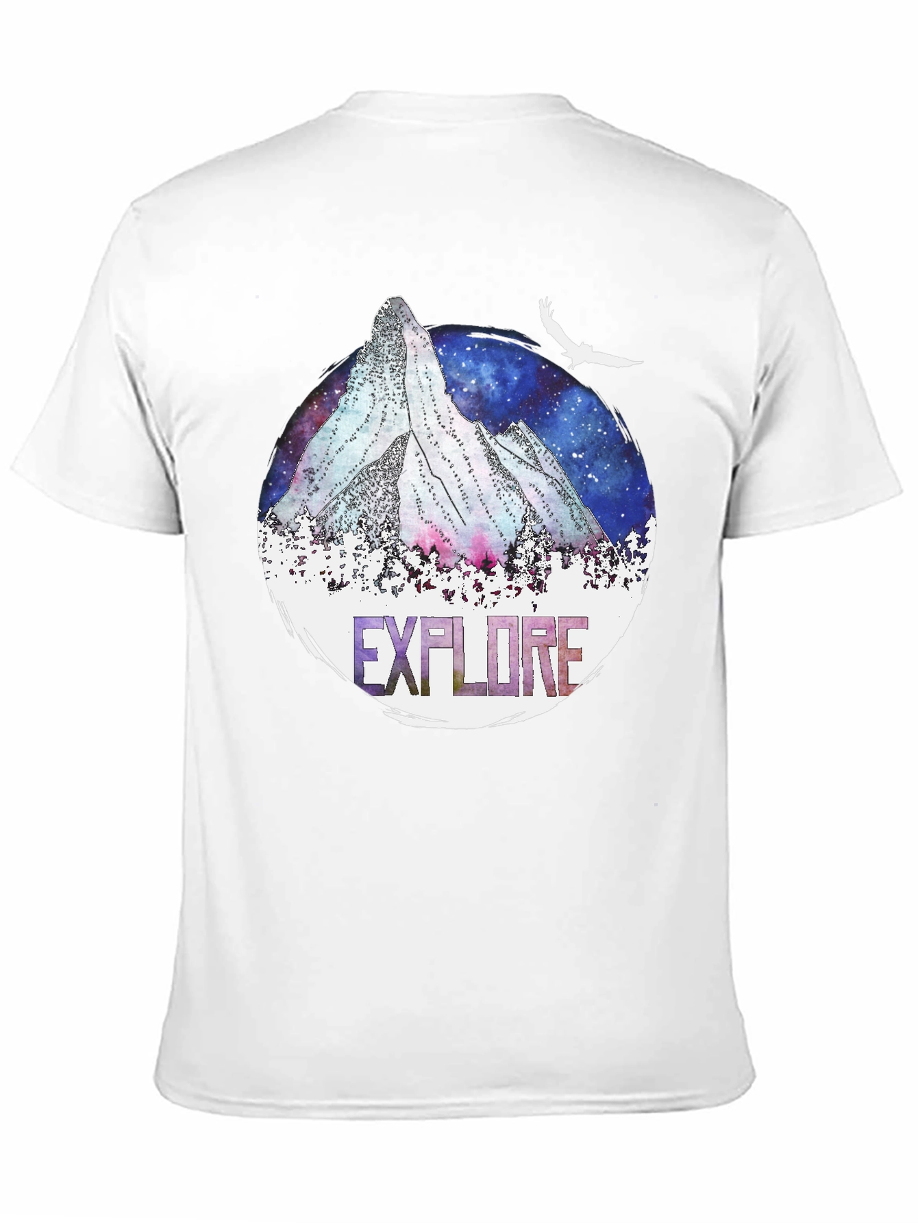 Explore Mountain Graphic T-Shirt - Adventure Ready Tee