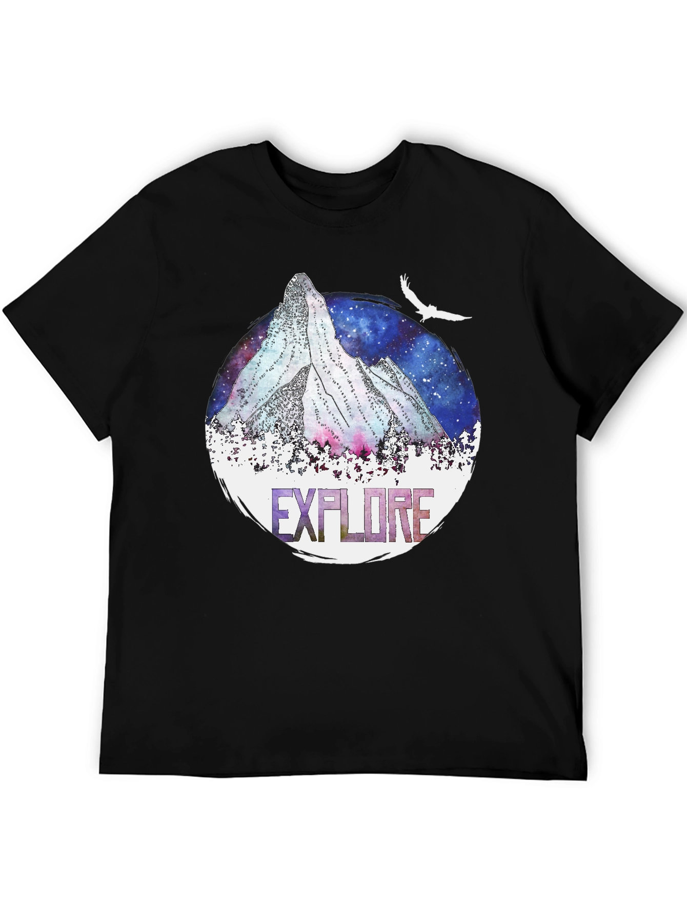 Explore Mountain Graphic T-Shirt - Adventure Ready Tee