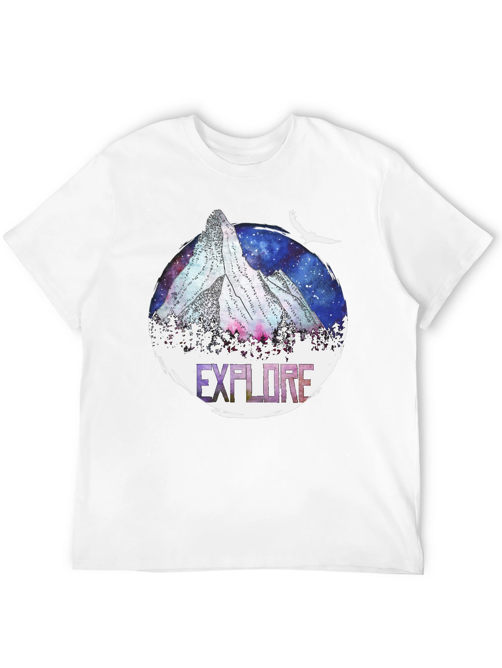 Explore Mountain Graphic T-Shirt - Adventure Ready Tee