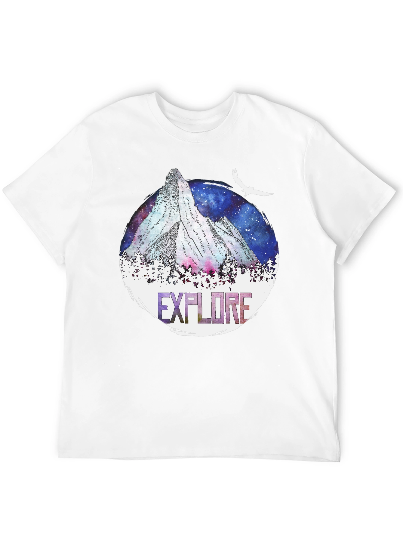 Explore Mountain Graphic T-Shirt - Adventure Ready Tee