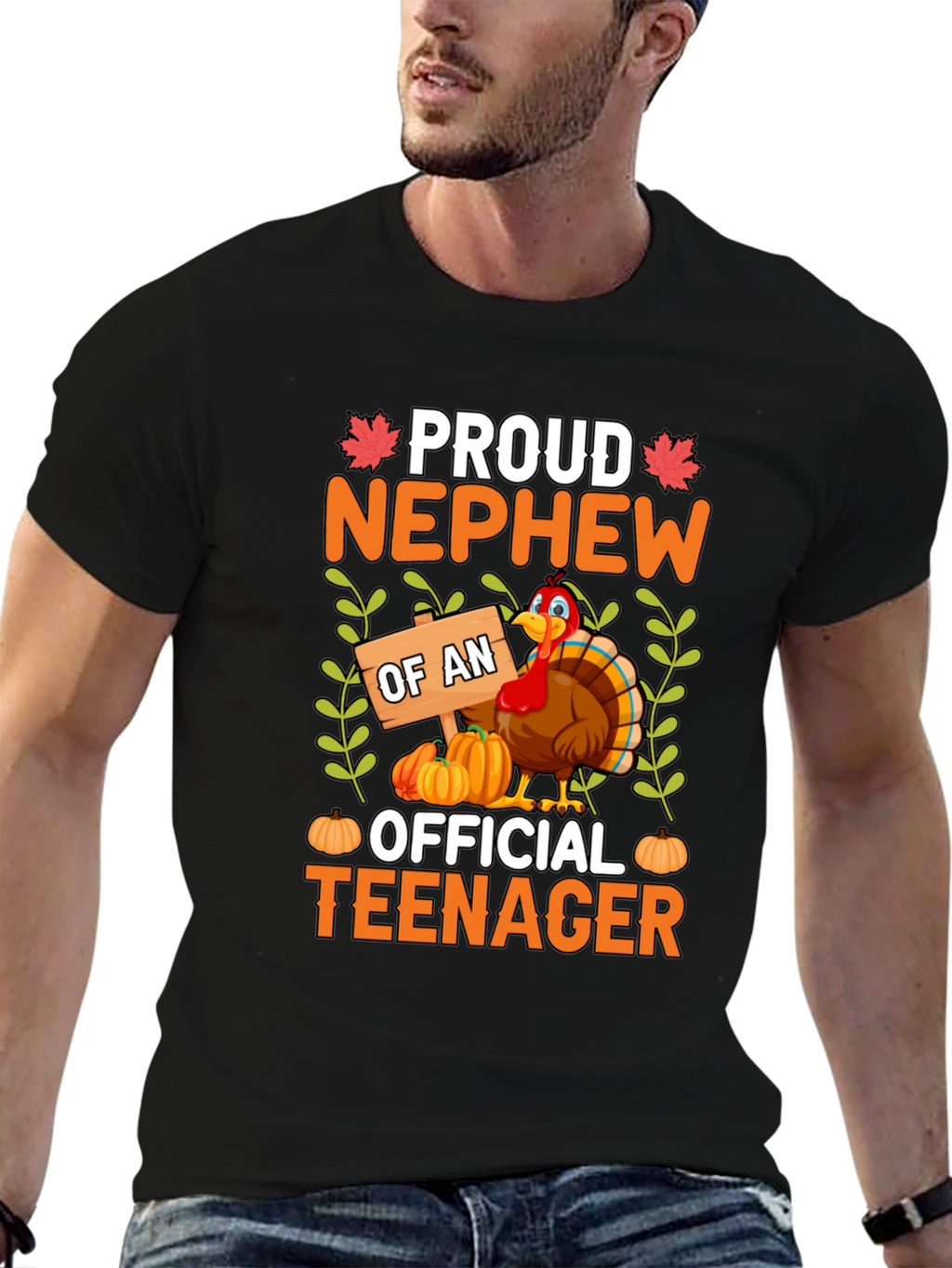 Proud Nephew Thanksgiving T-Shirt