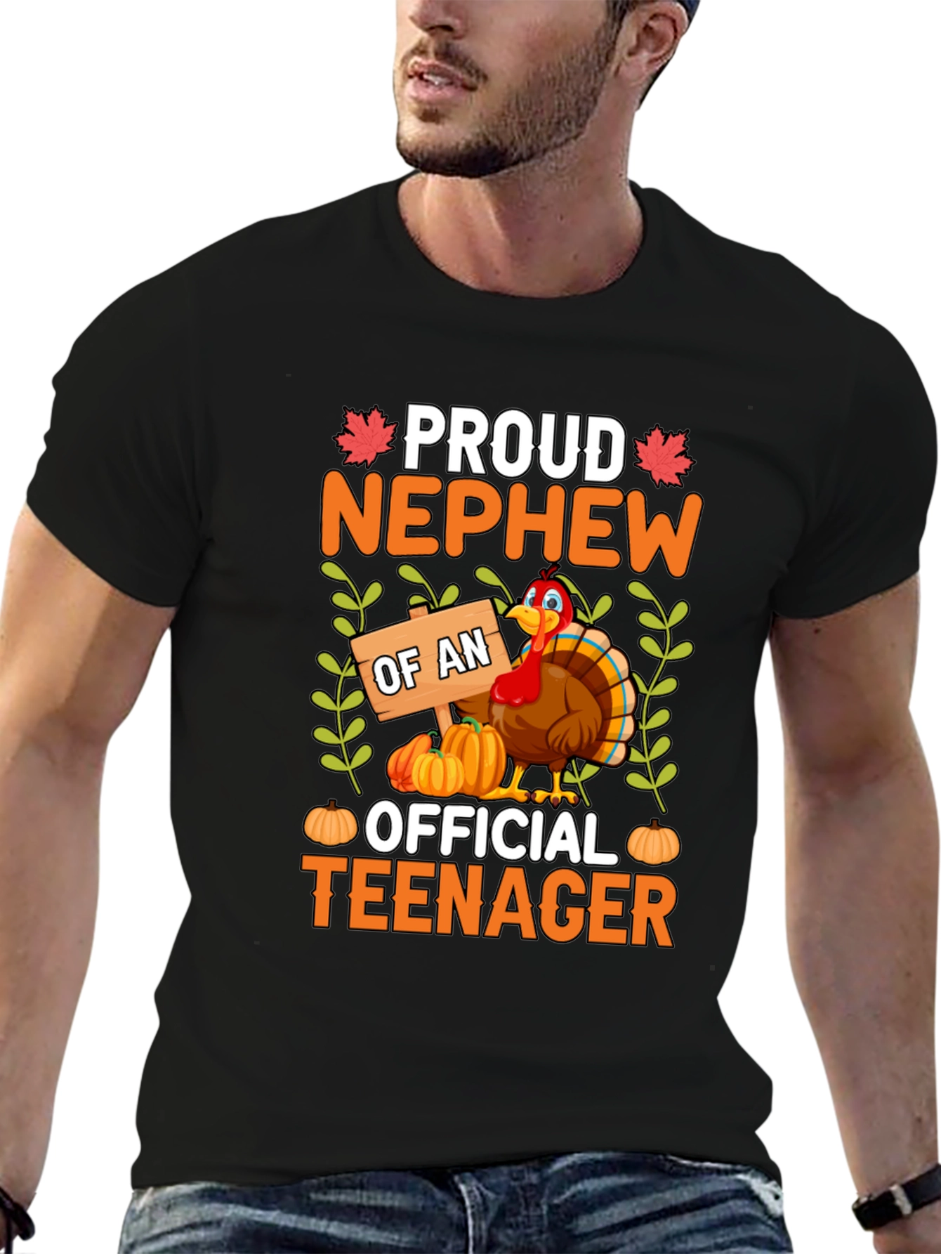 Proud Nephew Thanksgiving T-Shirt
