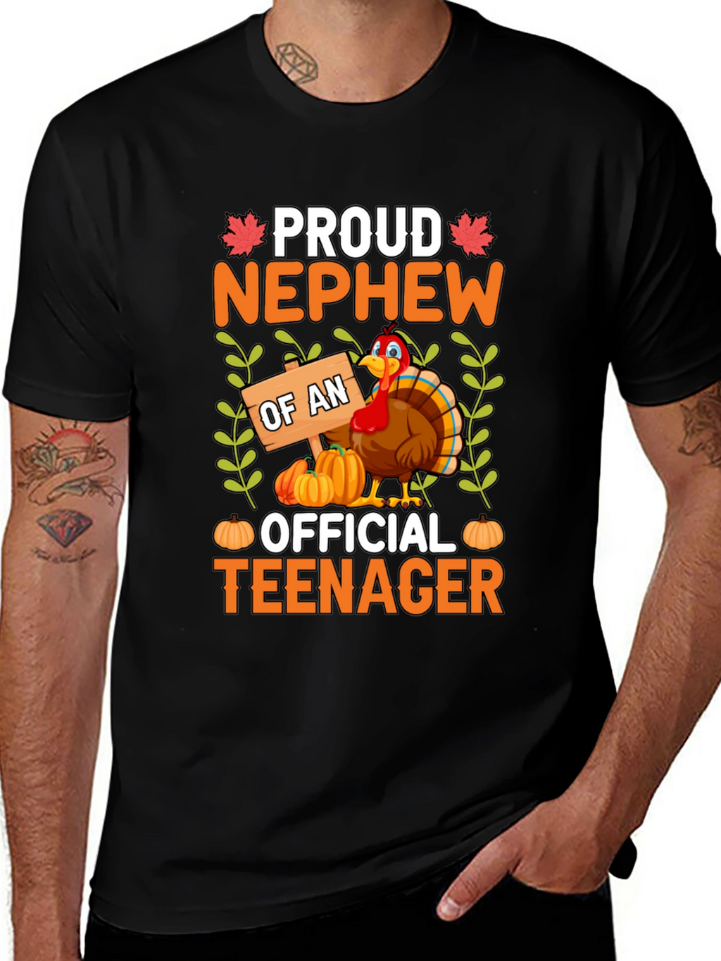 Proud Nephew Thanksgiving T-Shirt