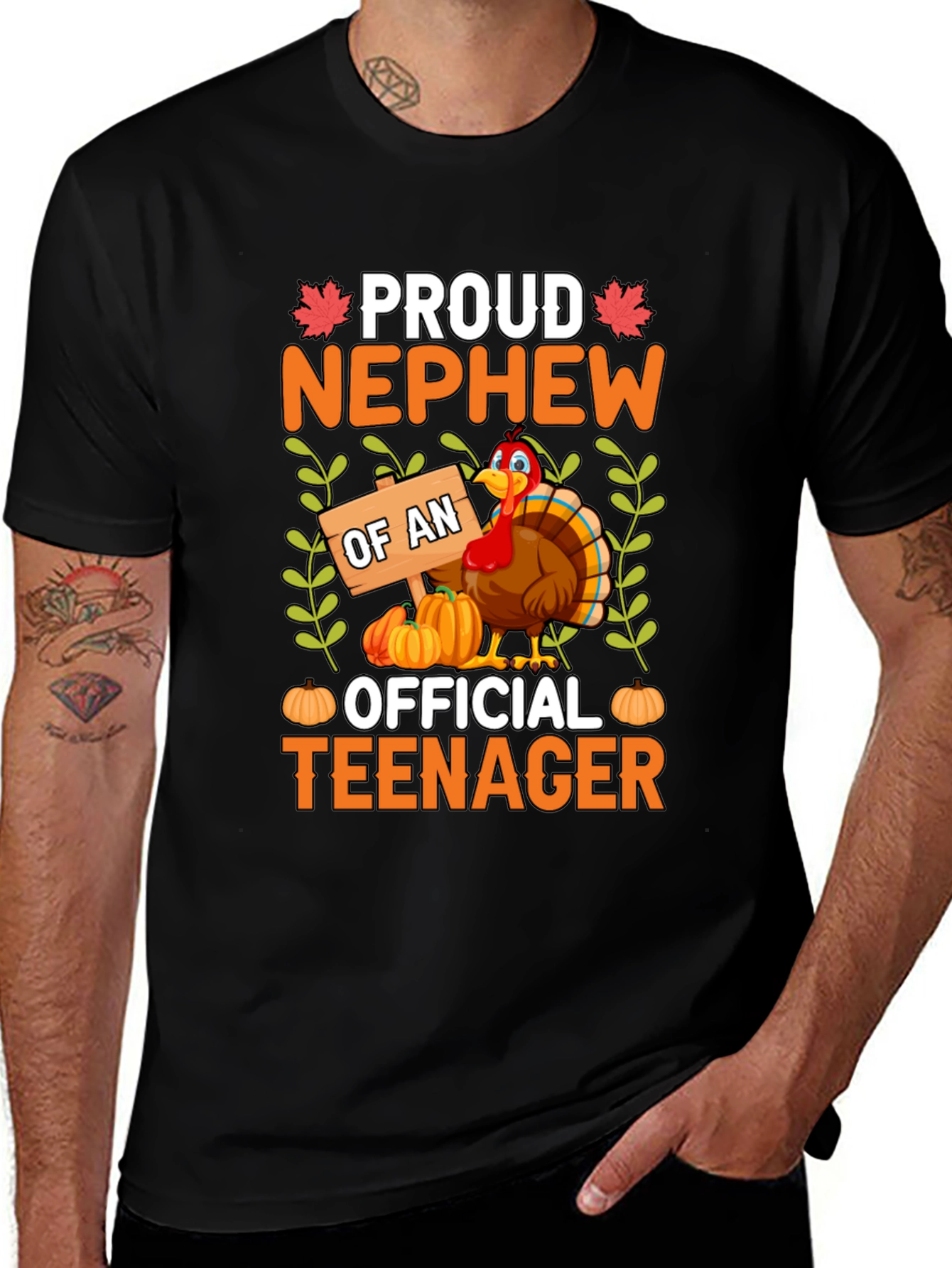 Proud Nephew Thanksgiving T-Shirt