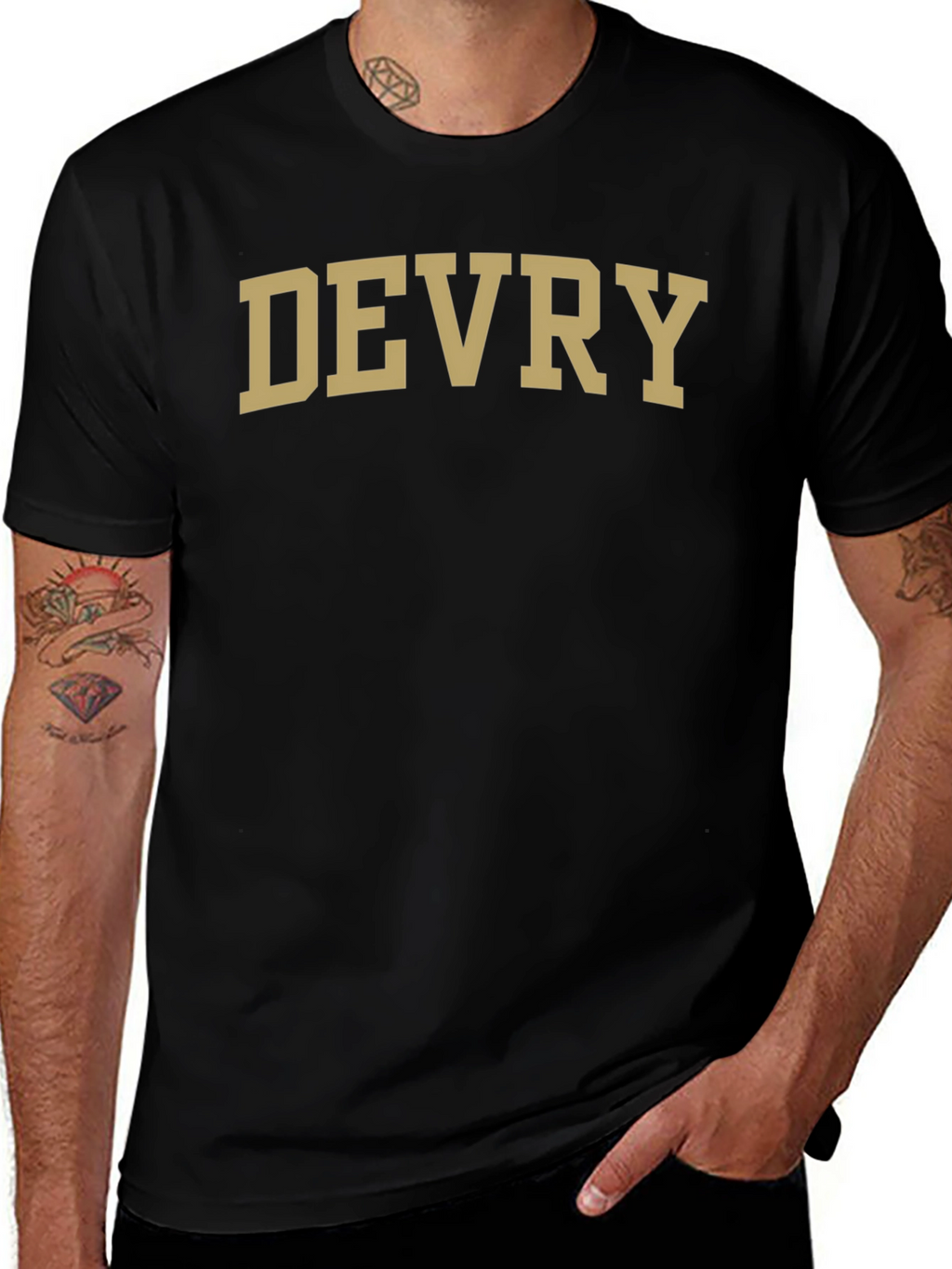 DeVry University T-Shirt - Black