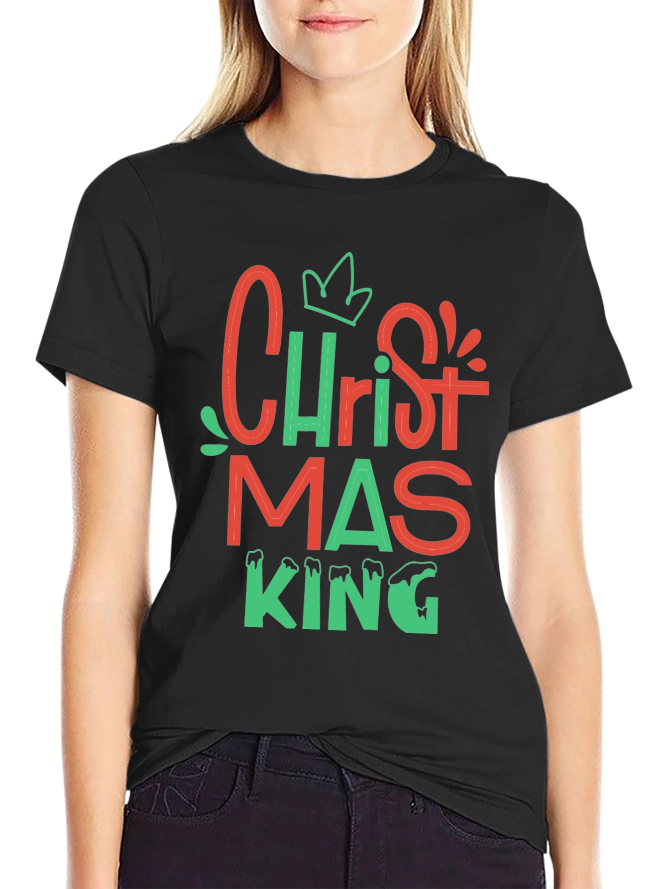 Christmas King T-Shirt Holiday Tee