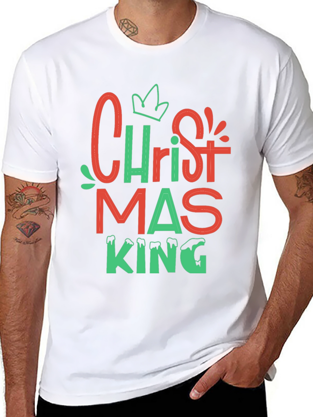 Christmas King T-Shirt Holiday Tee