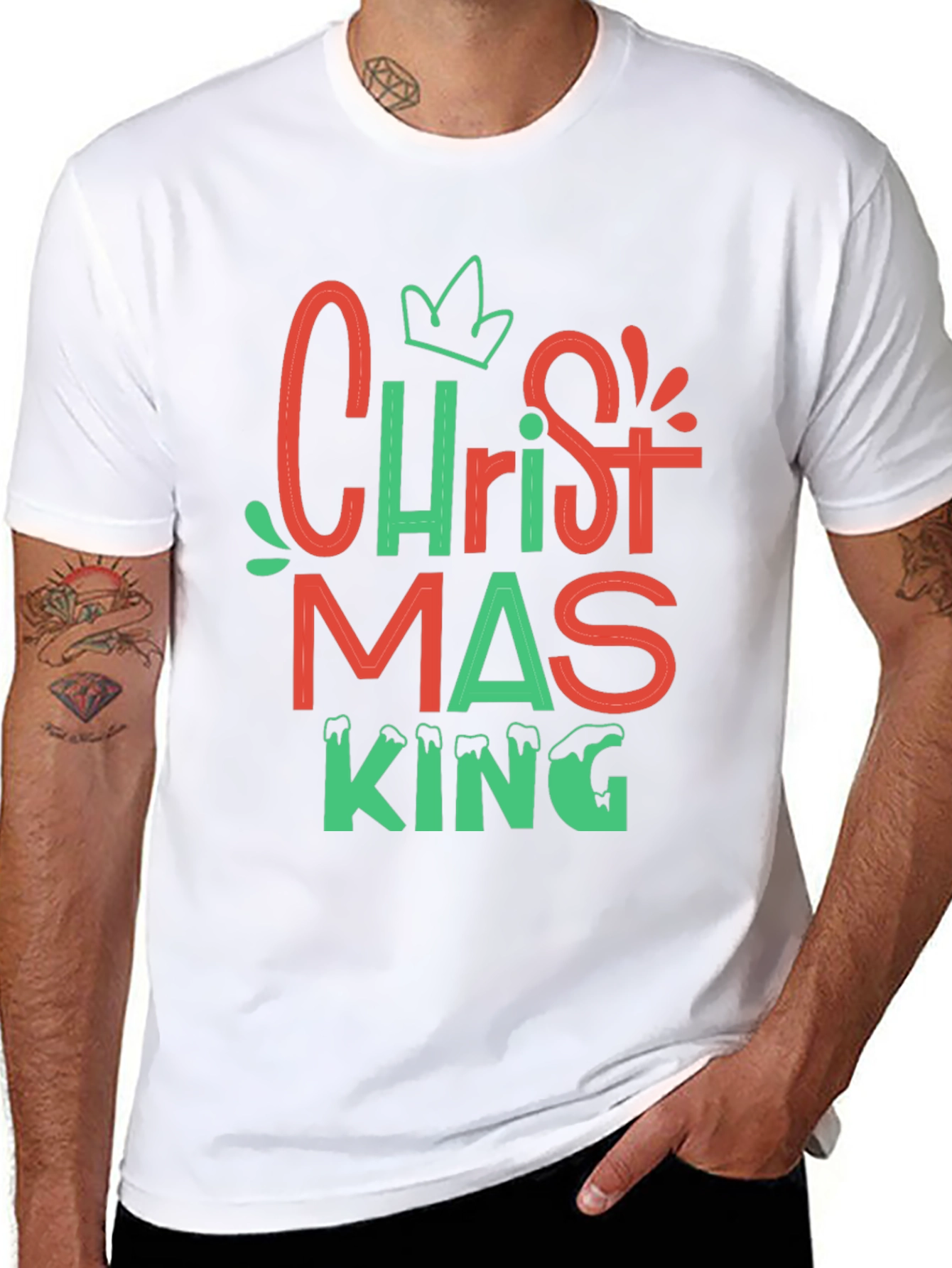 Christmas King T-Shirt Holiday Tee