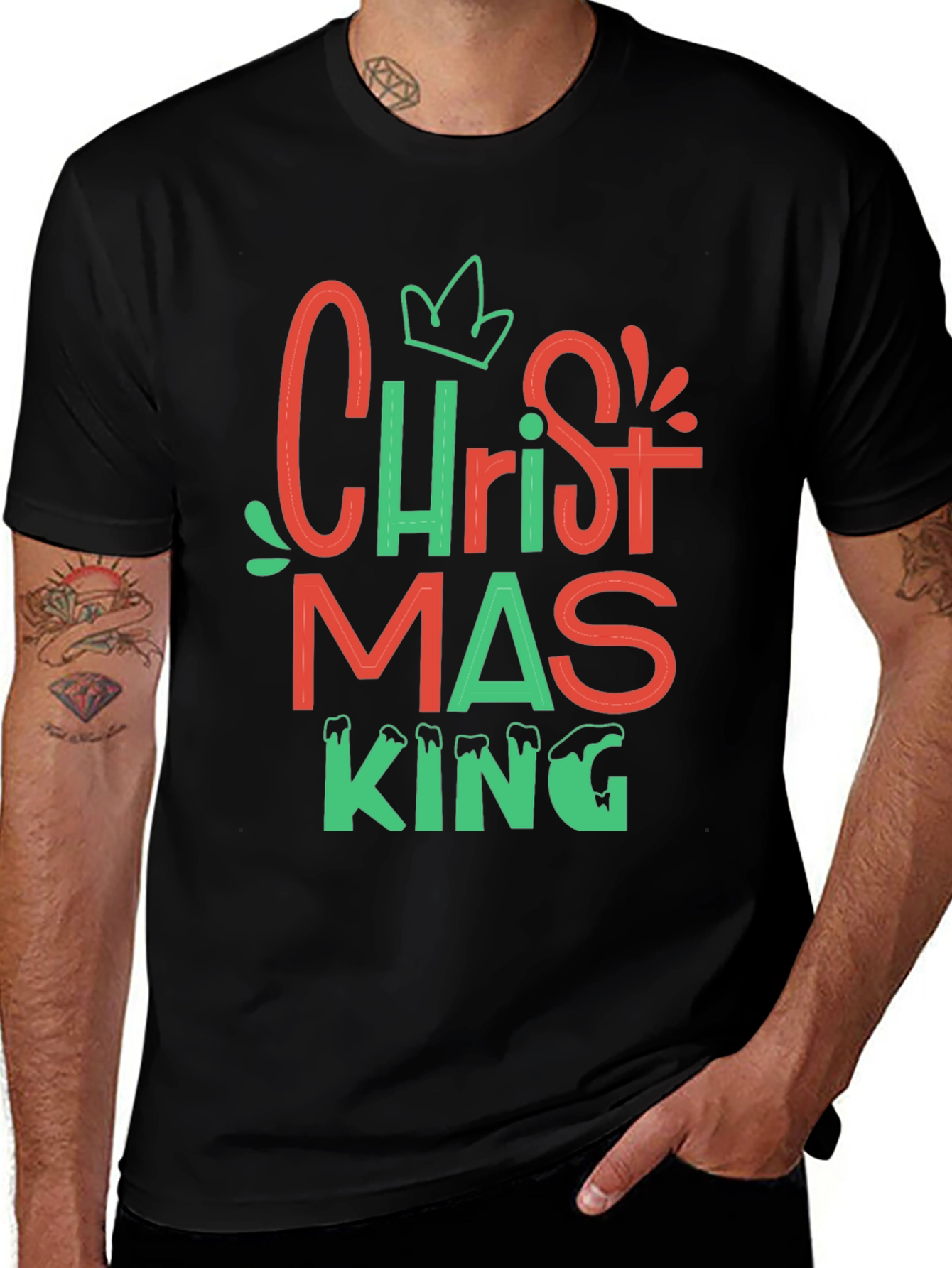 Christmas King T-Shirt Holiday Tee