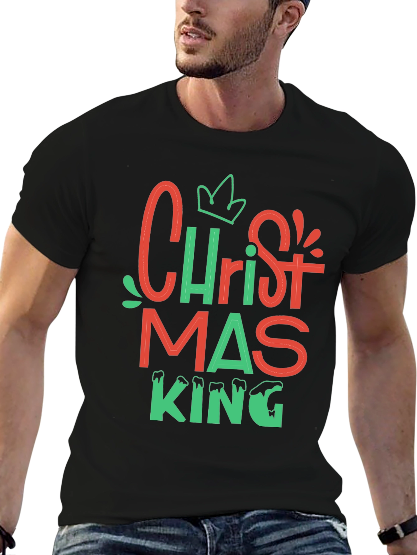Christmas King T-Shirt Holiday Tee
